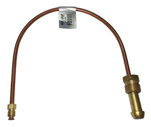 Picture of Gas-FLO 1/4 OD x 20" Long POL x 1/4 M Swivel Inv Flare Copper Propane Gas Pigtail