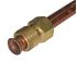 Picture of Gas-FLO 1/4 OD x 20" Long POL x 1/4 M Swivel Inv Flare Copper Propane Gas Pigtail