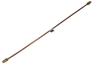 Picture of 3/8 OD x 36" Short POL x Short POL Copper Propane Gas Hogtail