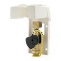 Picture of Gas-Flo 3/8" Natural Gas / Propane Gas Outlet with White ABS Housing