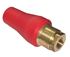 Picture of Suttner ST-458 #3.5 Hydro Ex Turbo Nozzle W/Red Poly Cover 6,000 PSI 1/2" Inlet
