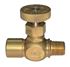 Picture of Gas-Flo Brass Precision LP Gas Needle Valve 1/4 FPT x 1/4 MPT