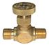 Picture of Gas-Flo Brass Precision LP Gas Welding Std Needle Valve 1/4 MPT x 9/16-18 LH