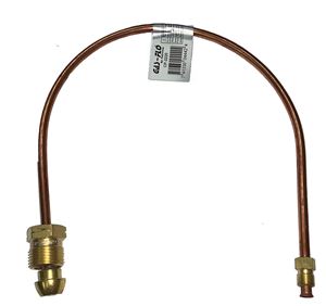 Picture of Gas-FLO 1/4 OD x 20" Short POL x 1/4 M Swivel Inv Flare Copper Propane Gas Pigtail