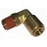 Picture of 1/4 Tube x 1/4 MPT DOT Push-To-Connect 90° Male Swivel Elbow Air Brake Fitting