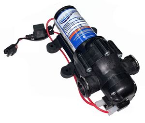 Picture of Everflo Diaphragm Pump 12 V, 40 PSI, 1.1 GPM QA Ports