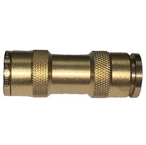 Picture of 3/8 Tube x 3/8 Tube DOT Push-To-Connect Union Coupling Air Brake Fitting