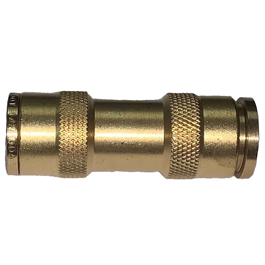 Air Brake Union Vis Brass D.O.T Push in Fitting Pack of 1 3/4 Tube OD 