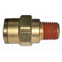 Picture of 1/4 Tube x 1/4 MPT DOT Push-To-Connect Male NPT Connector Air Brake Fitting