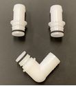 Picture of Delavan 3 Piece 3/4" Hose Barb x 3/4" QA Fittings KIt