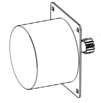 Electric Hose Reel Motor Kit, Fits DHRA Models (Hose Reel Not Included)