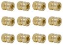 Picture of 12 Pack Quick Disconnect Sockets, Brass 3/8 x 3/8 NPT-F 4,000 PSI