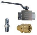 Picture of 3/8" Ball Valve Kit - GP Quick Disconnect Couplers 4,000 PSI