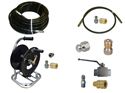 Picture of Sewer Jetter Kit - Ball Valve, 150 x 1/4  Hose, Reel & Nozzles