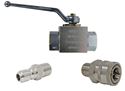 Picture of 3/8" Ball Valve Kit with GP SS Quick Disconnect Couplers 5,000 PSI