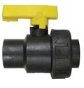 Picture of 1" Polypropylene 2- Way Ball Valve 240 PSI