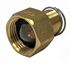 Picture of General Pump 3/4 FGH x 1/2" NPT-M Garden Hose Swivel Fitting with Screen