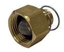 Picture of General Pump 3/4 FGH x 3/8" NPT-M Garden Hose Swivel Fitting with Screen