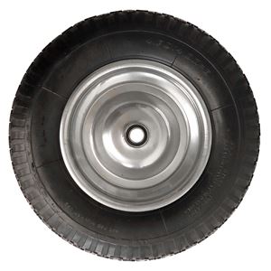 Picture of 4.80/400 x 8 Turf Tire 2-Ply 3" Silver Wheel