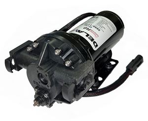 Picture of Delavan Diaphragm Pump 12V, 60PSI, 5.0GPM, Bypass 3/4" QA