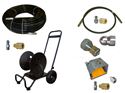 Picture of Sewer Jetter Kit - Ind Foot Valve, 150 x 3/8  Hose, Reel & Nozzles