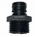 Picture of Everflo QA x 3/4" MGHT Fitting, Black