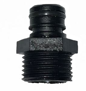 Picture of Everflo QA x 3/4" MGHT Fitting, Black