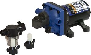 Picture of Everflo RV (Fresh Water) Diaphragm Pump 12 V, 55 PSI, 3.0 GPM