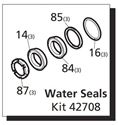 Picture of Kit: Water Seals XWF-M,T,L