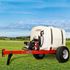 Picture of 200 Gallon Trailer Sprayer with 4-Roller Pump, Spray Wand & Broadcast Nozzles (ATVTS-200-4R-BL)