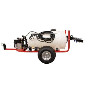 Picture of 65 Gallon Trailer Sprayer with 4 Roller Pump and 7 Nozzle Boom (TRL-65-4R-7)