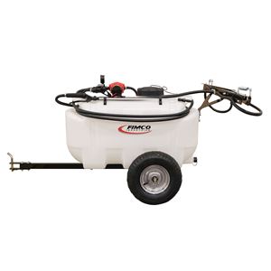 Picture of 25 Gallon Trailer Sprayer 2.4 GPM Pump & 3 Nozzle Boom (25-3N-TRL-GS)