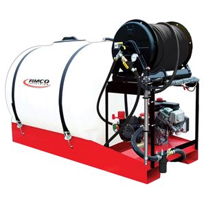 . PWMall-5301869-200 Gallon Skid Sprayer Honda Powered  Electric Hose Reel Diaphragm Pump (LSS-235-H)