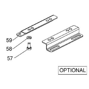 Picture of GP Kit, Rails, Feet Fasteners for EP,EPHT,  ET, ES Series pumps