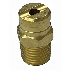 Picture of GP 15º x #40.0 M-Style Brass Spray Nozzle 1/4" NPT-M