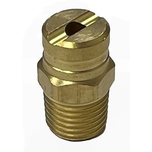 Picture of GP 25º x #40.0 M-Style Brass Spray Nozzle 1/4" NPT-M