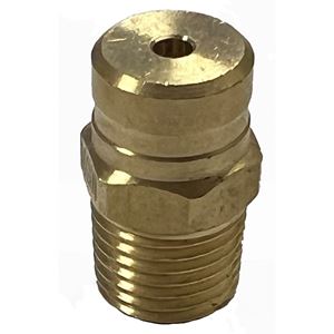 Picture of GP 0º x #40.0 M-Style Brass Spray Nozzle 1/4" NPT-M