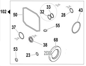 Picture of Comet Oil Seal Kit DWD 2530G