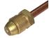 Picture of 3/8 OD x 36" Short POL x Short POL Copper Propane Gas Hogtail