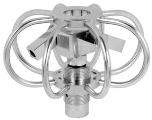 Picture of Mosmatic TYR-2s 6" Adjustable Duct Cleaner 4,000 PSI  3/8" NPTF 2x 1/8" Nozzles