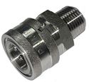 Picture of QD Socket (Collar Lock), SS 1/2 x 1/2 NPT-M 5,000 PSI