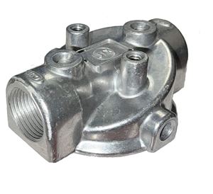 Picture of Aluminum Hydraulic Oil Filter Holder 3/4" NPT