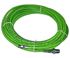Picture of 1/8" x 50' Green Sewer Jetter Hose 4,800 PSI SOLxSOL, -04 BUSHING