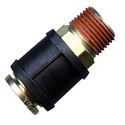 Picture of 1/4 Tube x 1/4 MPT DOT Composite PTC Male NPT Connector Air Brake Fitting